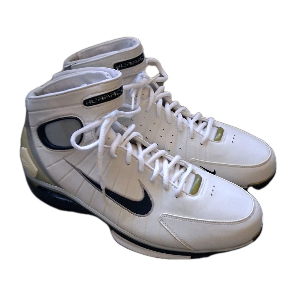 Nike Air Zoom Men's  13.5 Huarache 2K4 White 2004 Kobe Bryant #308475  143 READ